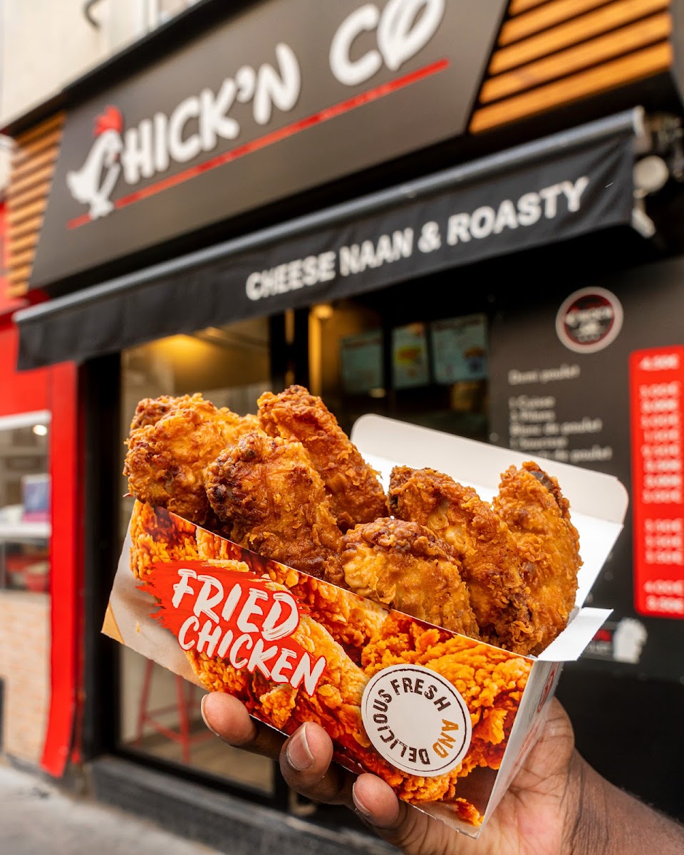 Chick N Co - Poulet Braisé Et Cheese Naan-4