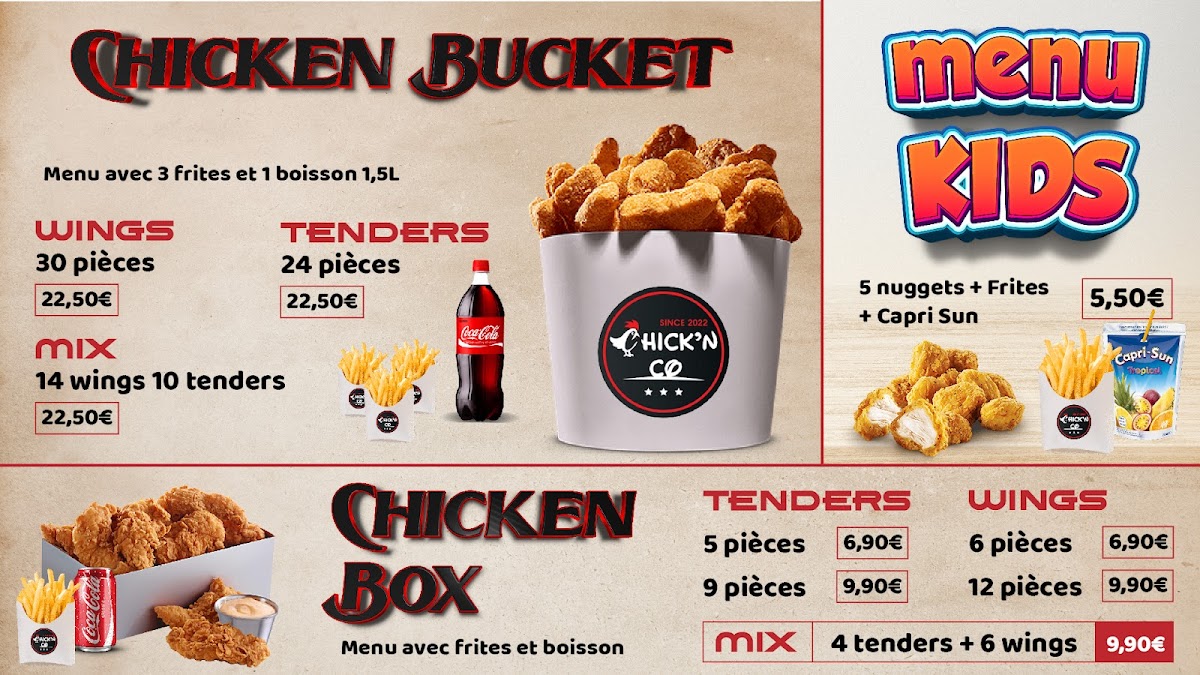 Menu Chick N Co - Poulet Braisé Et Cheese Naan-4