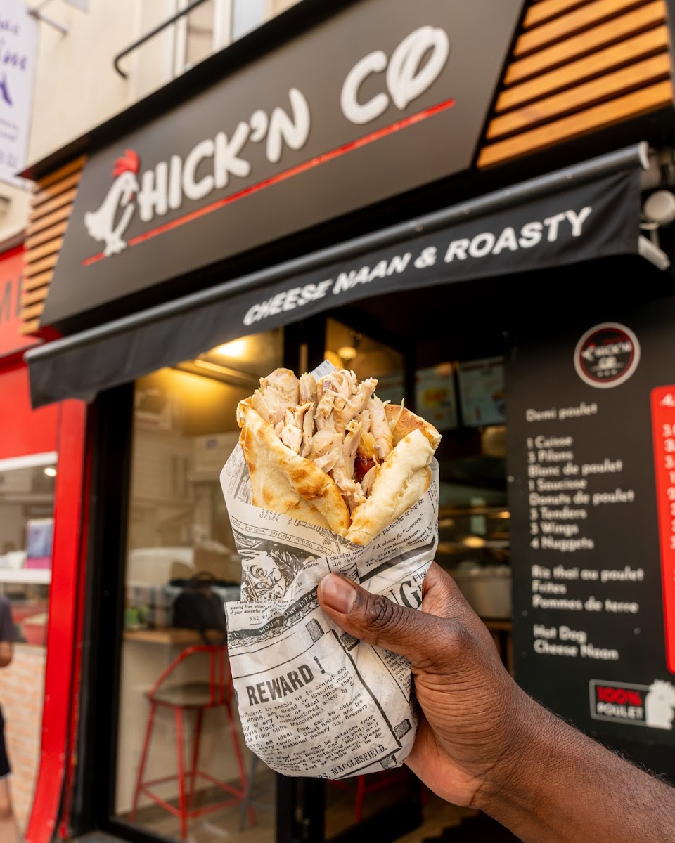 Menu Chick N Co - Poulet Braisé Et Cheese Naan-7