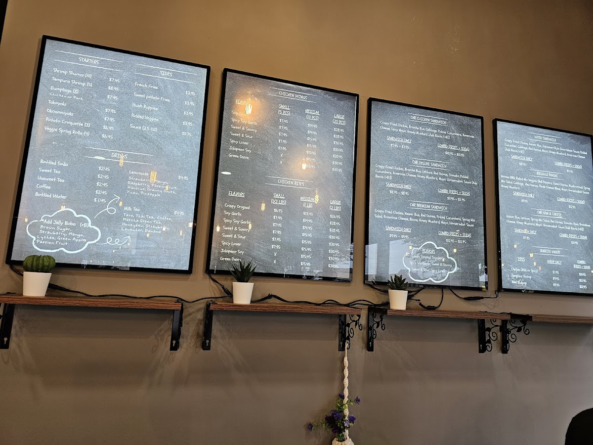 Menu Chick N Roll (Chesapeake)-5