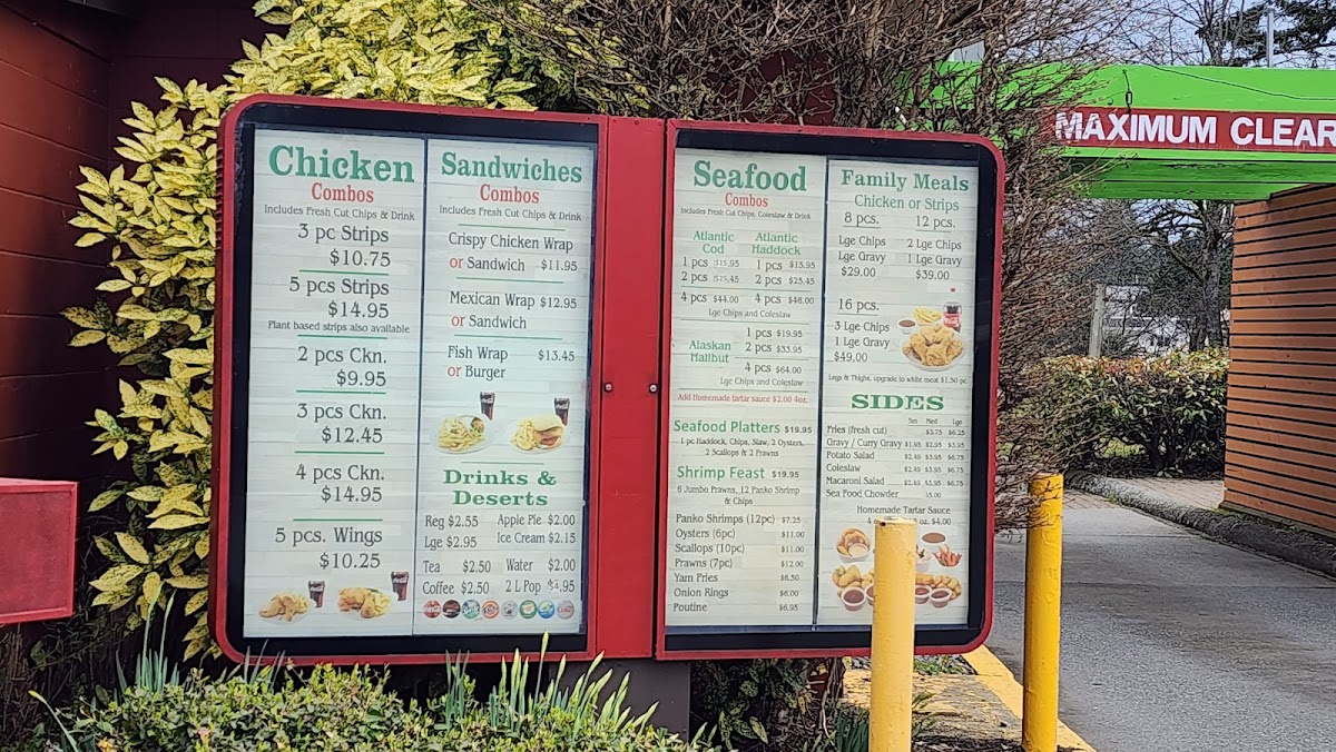 Menu Chick To Sea Express-4