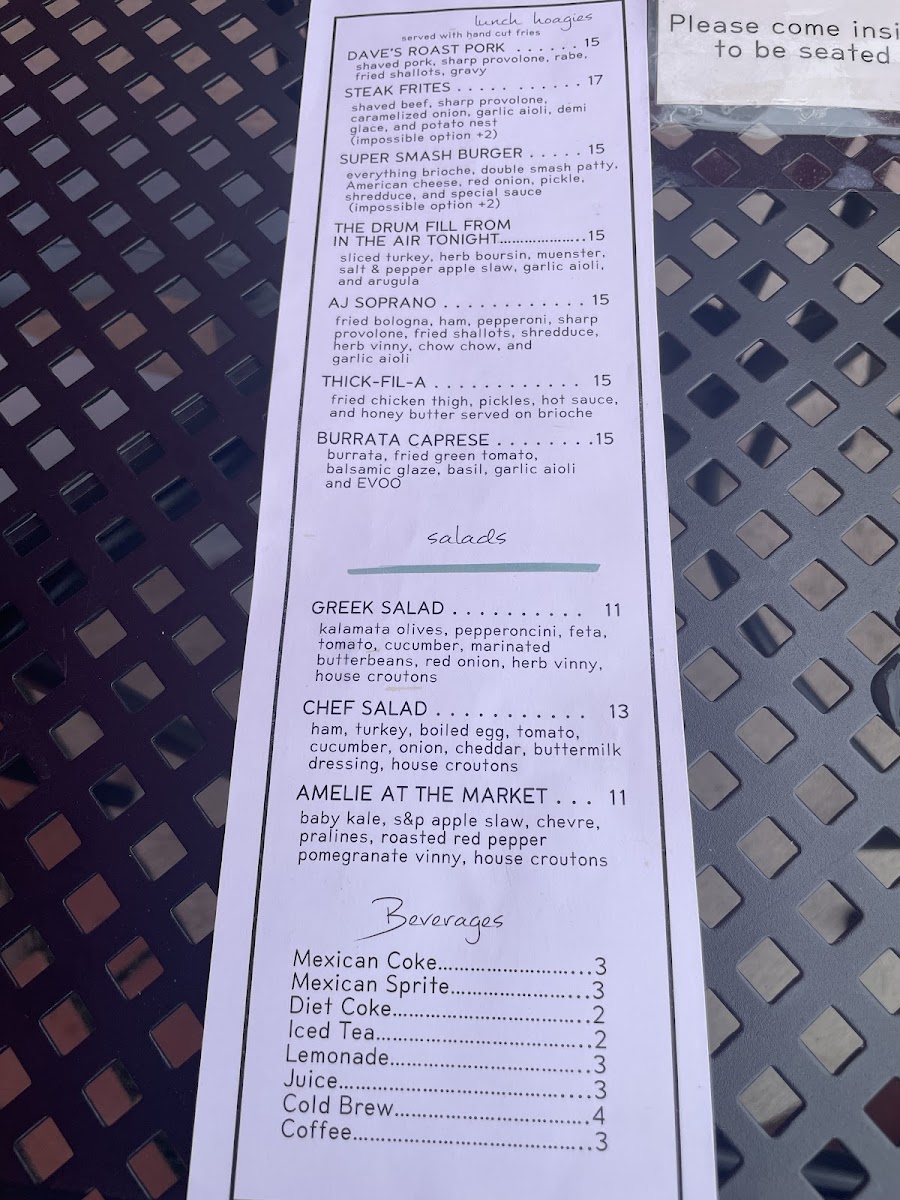 Menu Chickadee-9