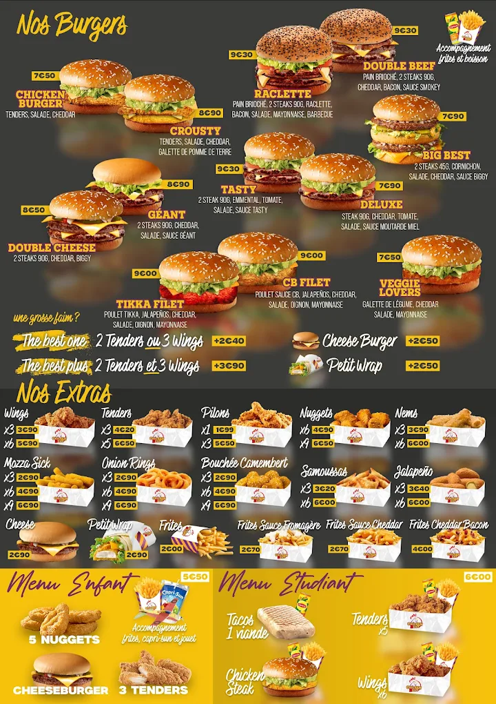 Menu Chicken Best Margny-Les-Compiegne-4