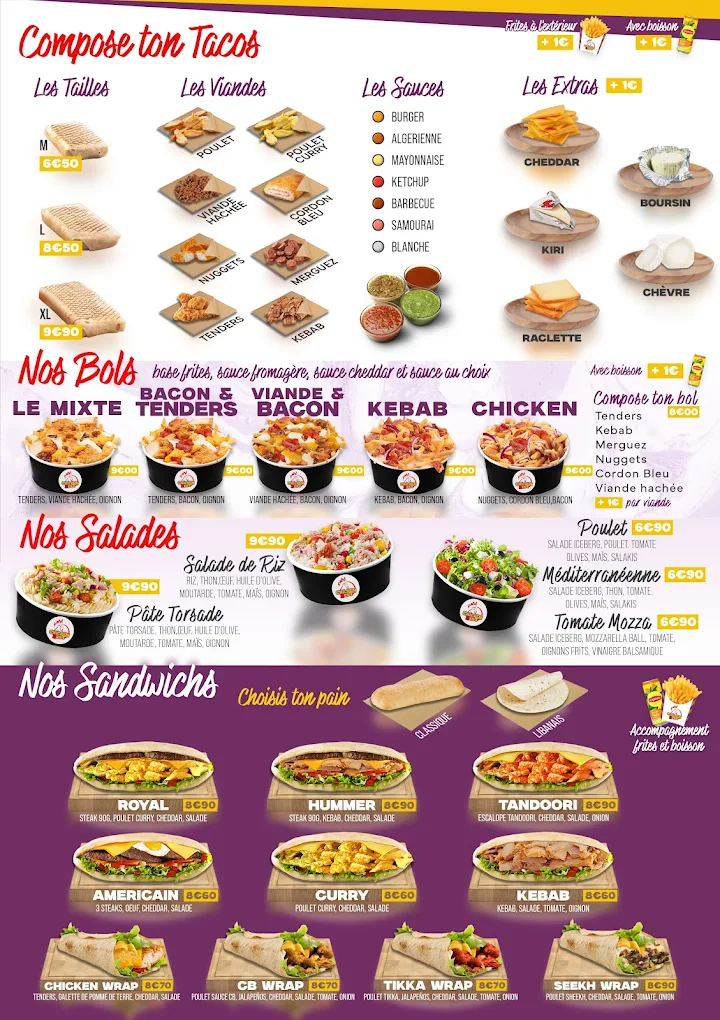 Menu Chicken Best Margny-Les-Compiegne-5