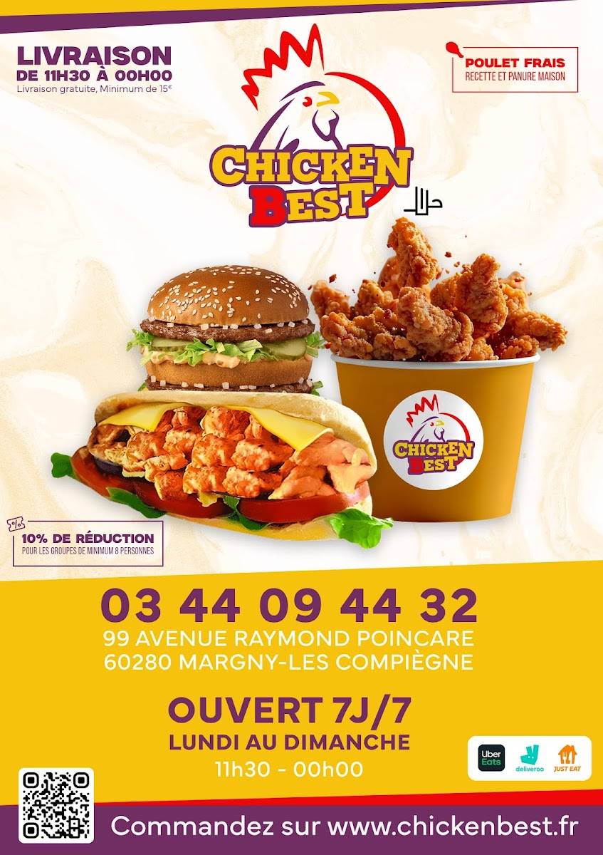 Menu Chicken Best Margny-Les-Compiegne-7