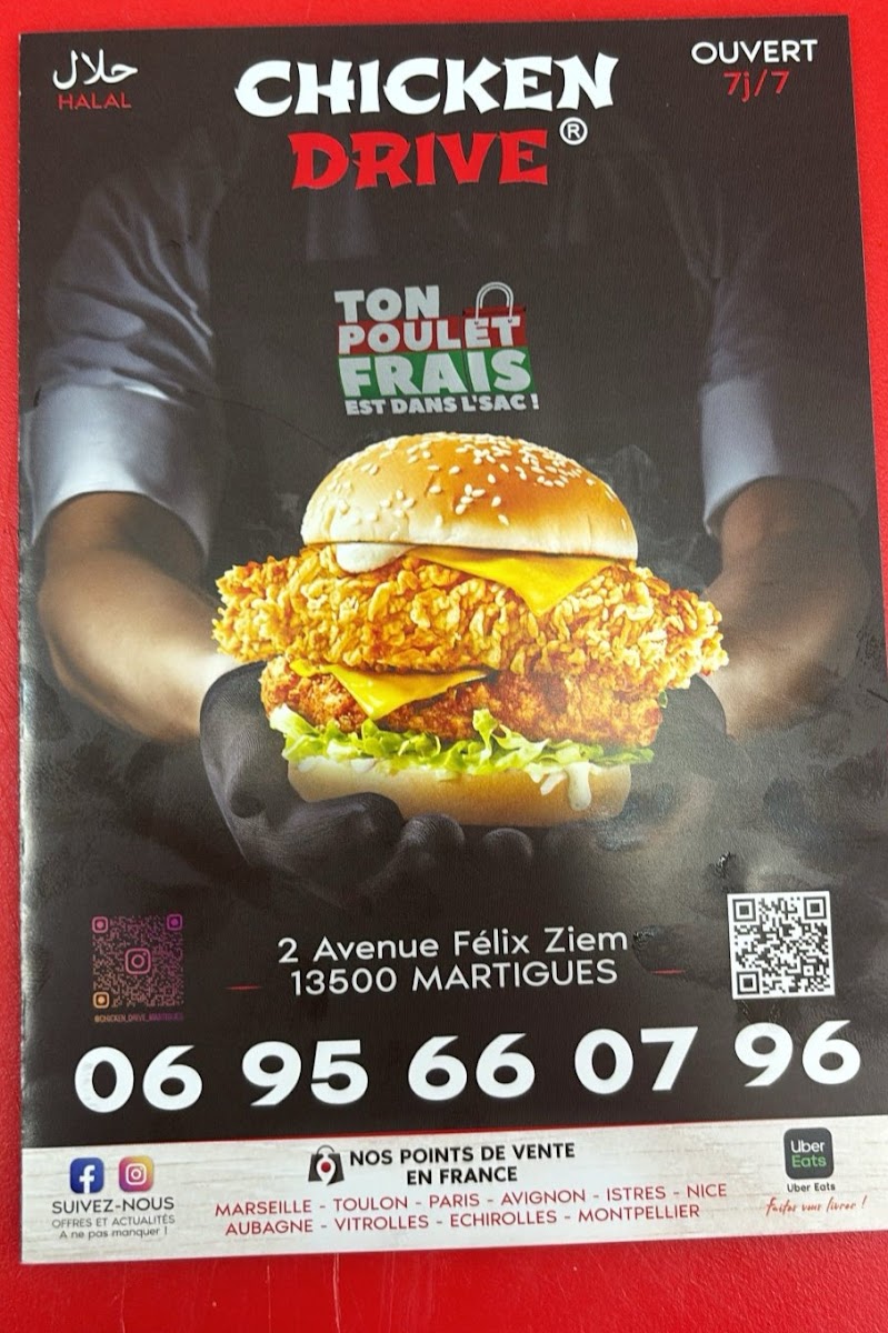 Menu Chicken Drive Martigues-10