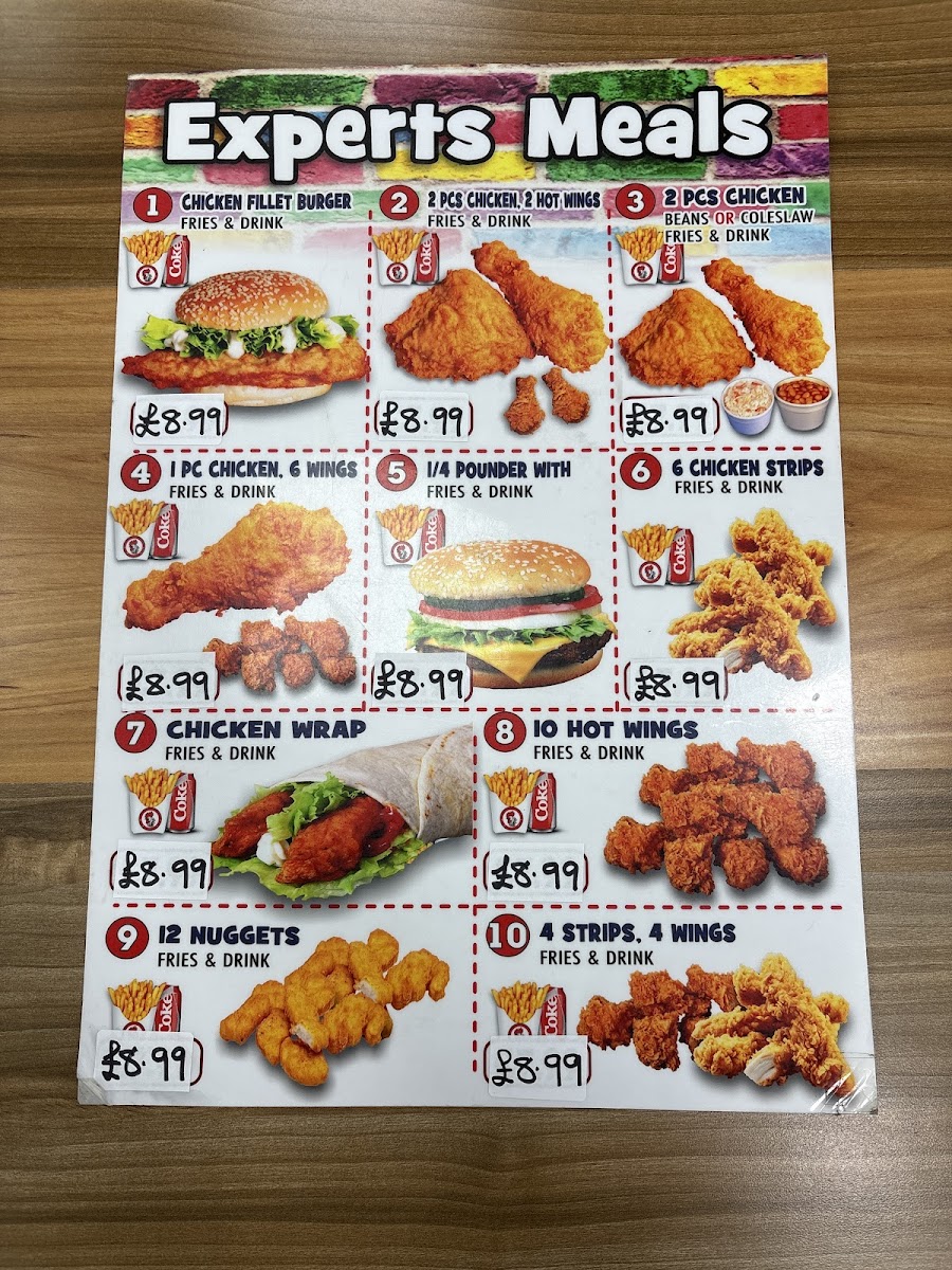 Menu Chicken Experts Eltham-4