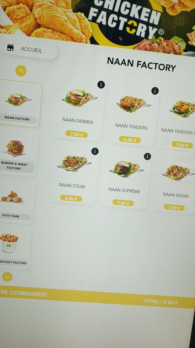 Menu Chicken Factory Châtelet-5