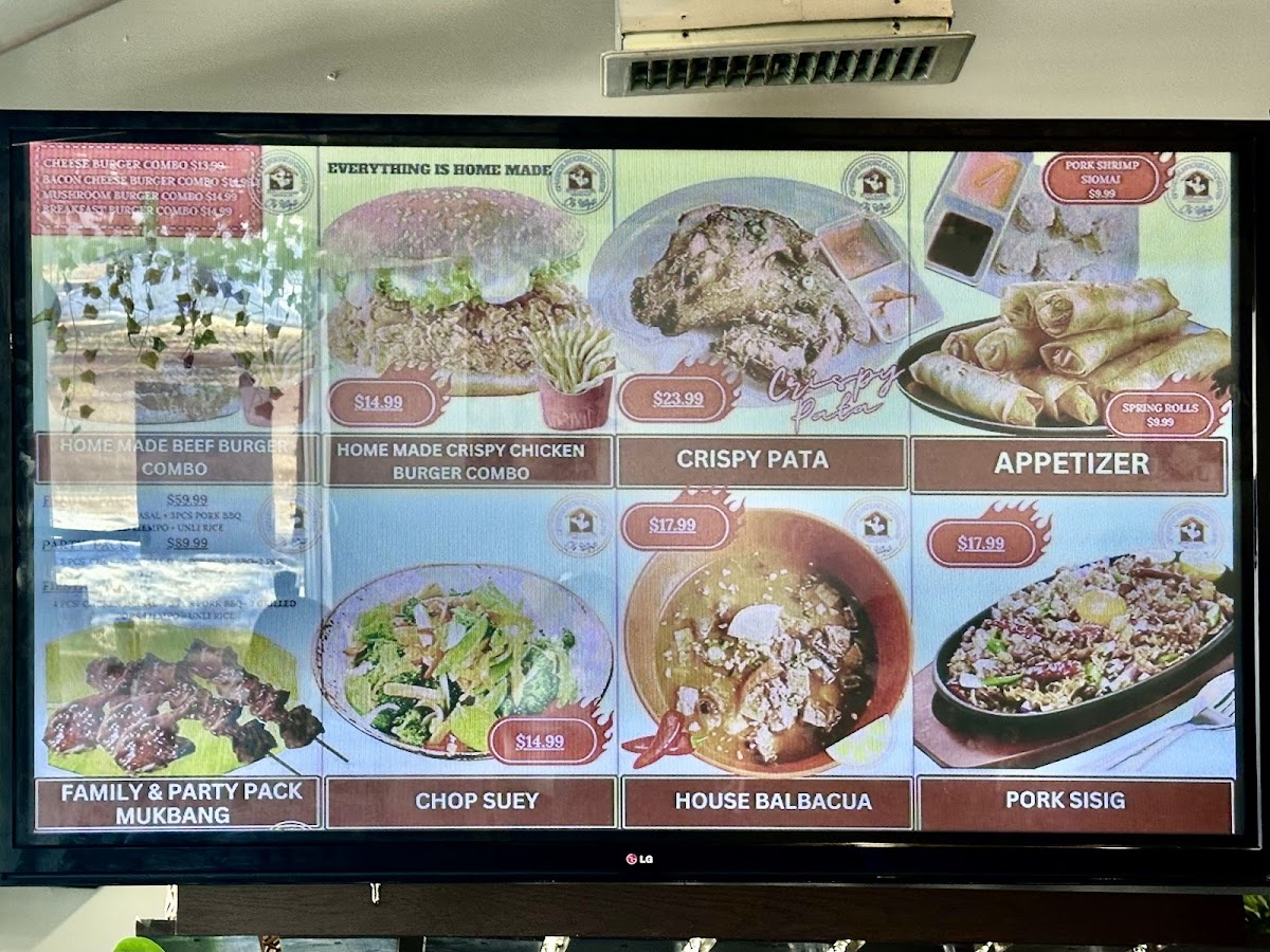 Menu (Chicken Hauz) Chicken House & Catering-1