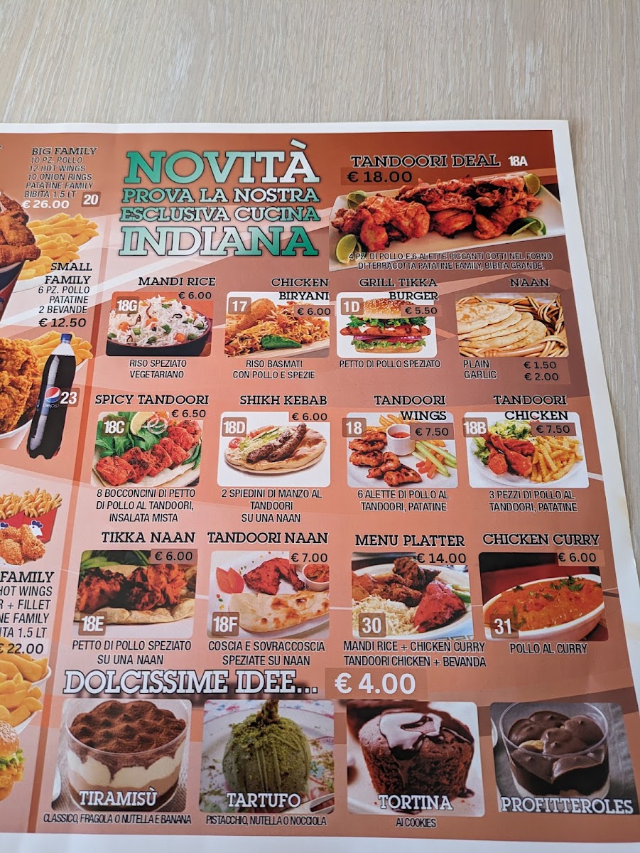 Menu Chicken Hut - Conca D'oro (Halal)-1