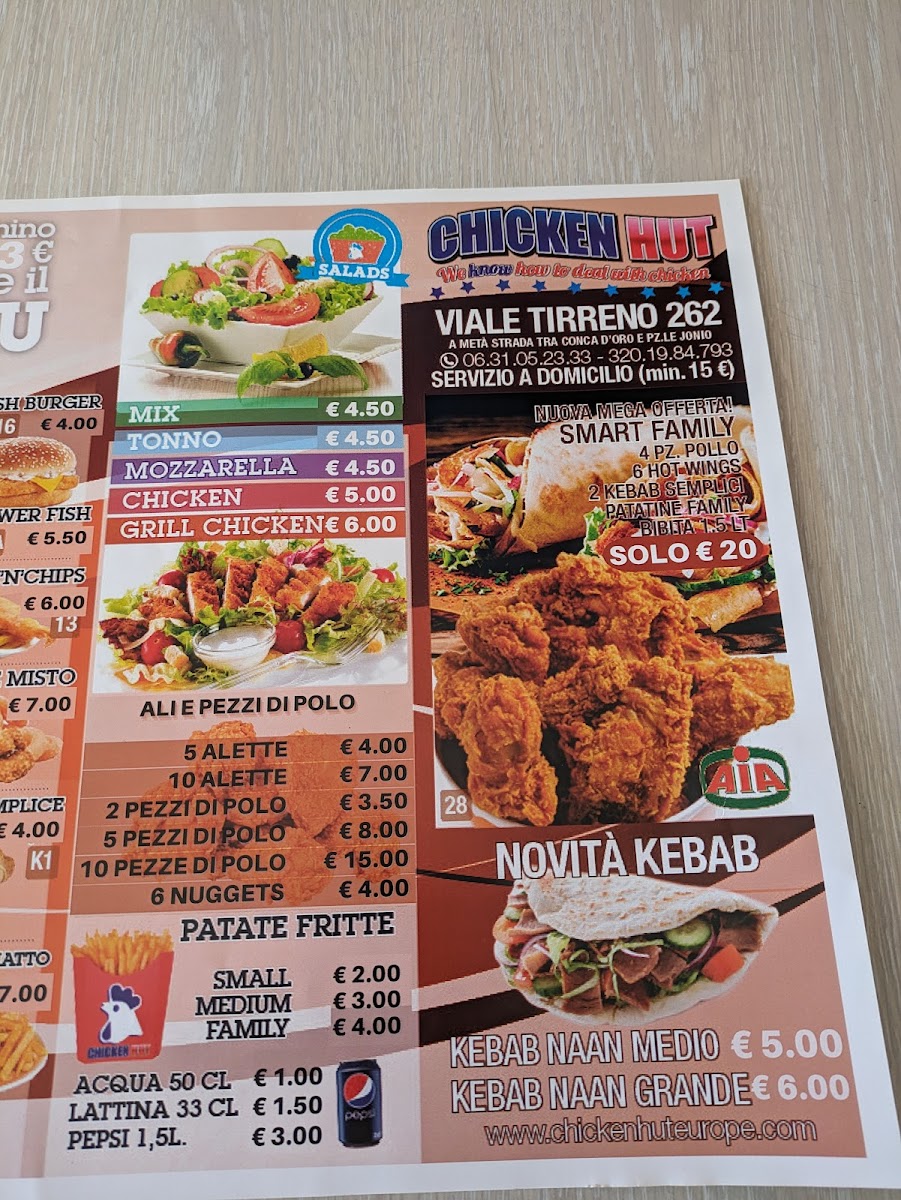 Menu Chicken Hut - Conca D'oro (Halal)-2