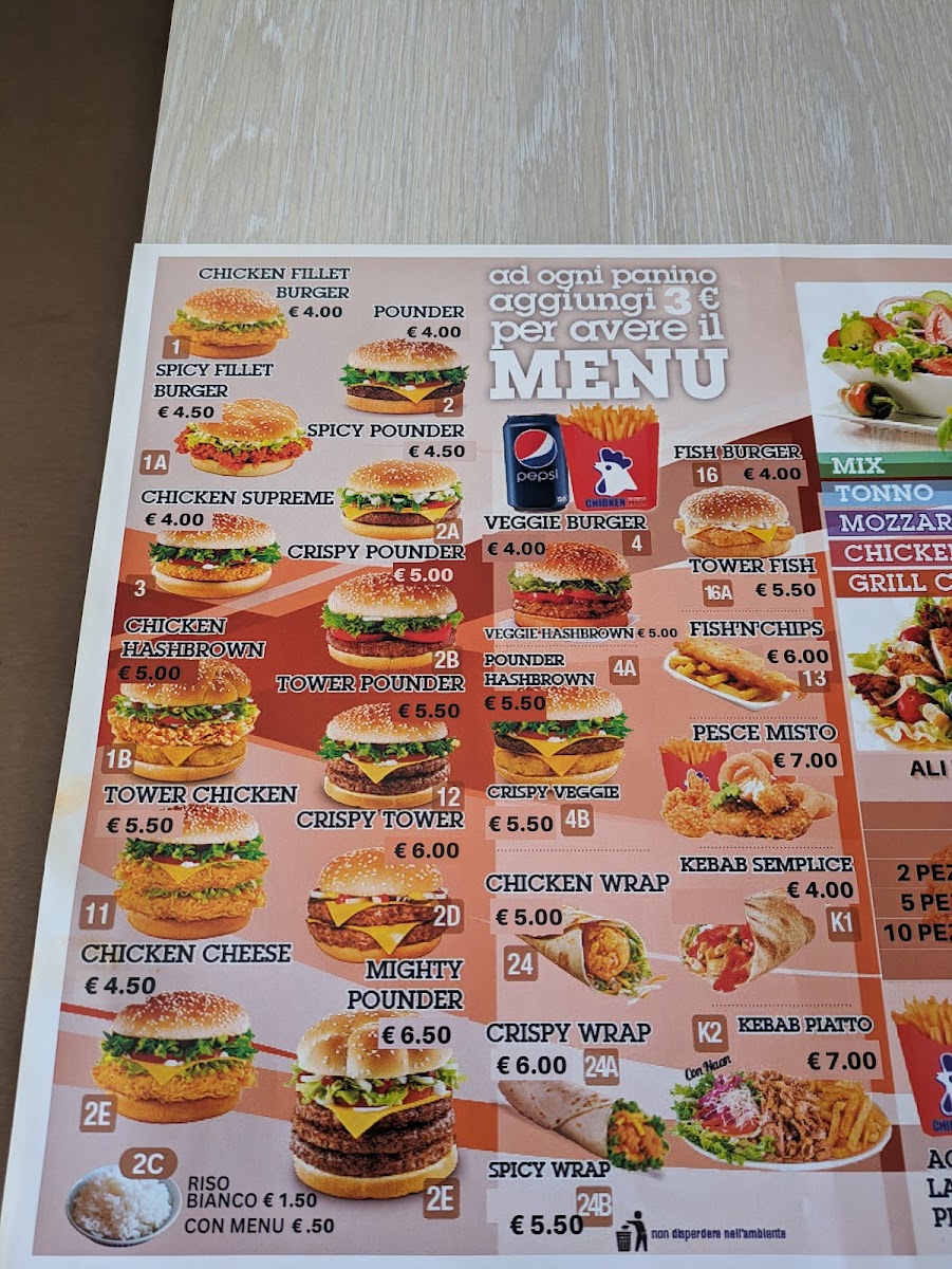Menu Chicken Hut - Conca D'oro (Halal)-3