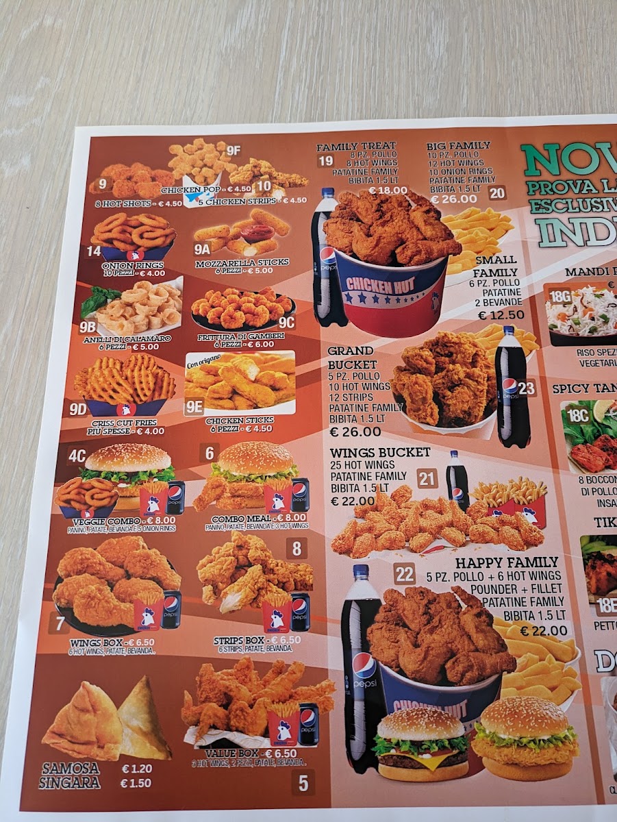 Menu Chicken Hut - Conca D'oro (Halal)-4