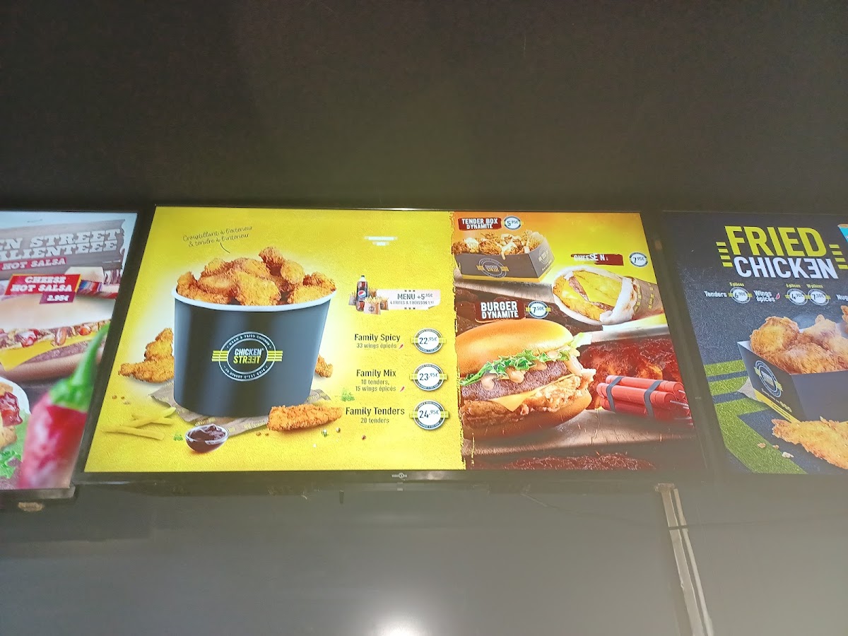 Menu Chicken Street Montrouge Naan & Fried Chicken-7
