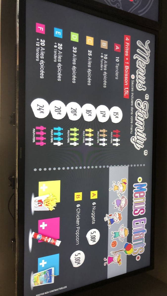 Menu Chicken Tek-5