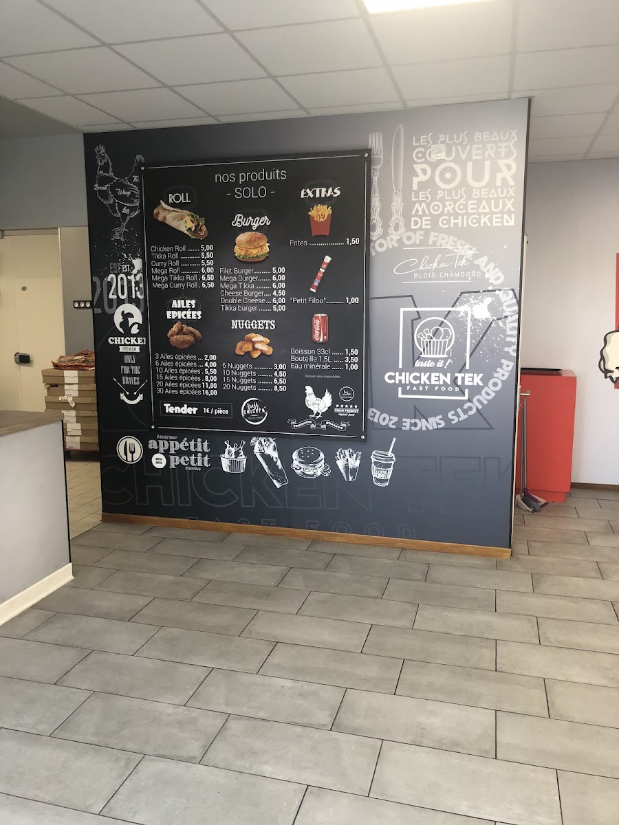 Menu Chicken Tek-7
