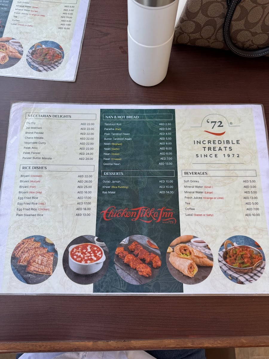 Menu Chicken Tikka Inn-9