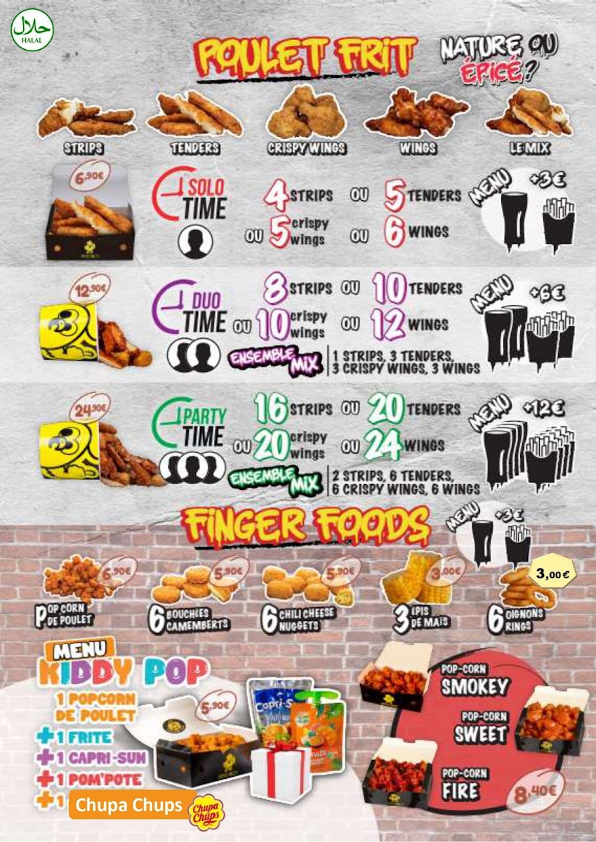 Menu Chicken Time-1