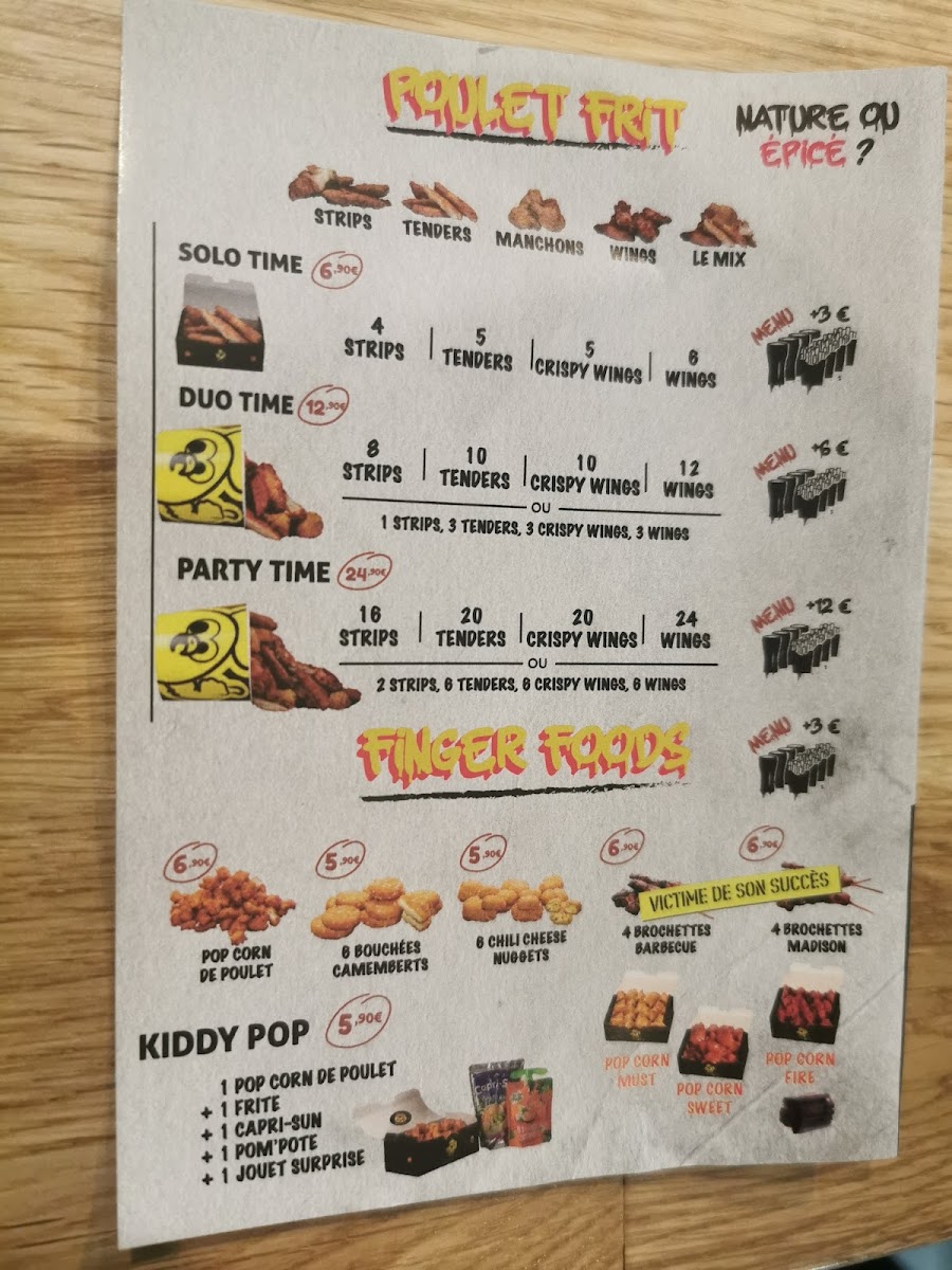 Menu Chicken Time-6