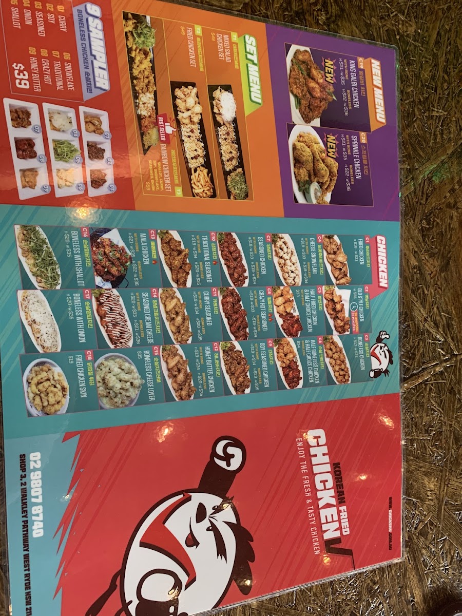 Menu Chicken V West Ryde-7