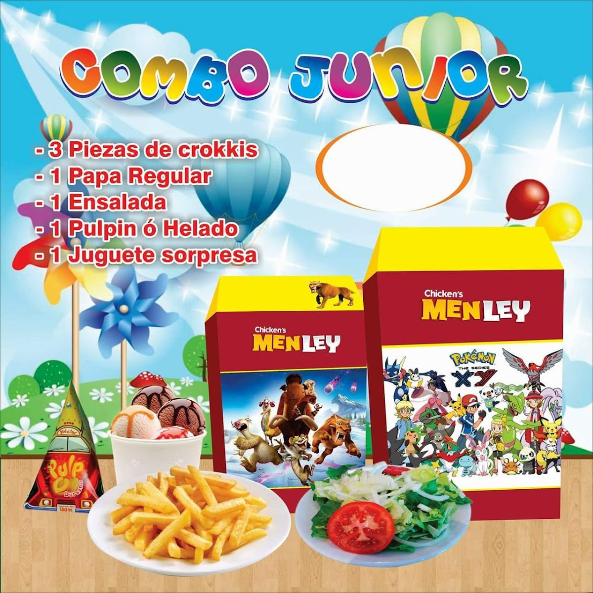 Menu Chicken's Men Ley-7