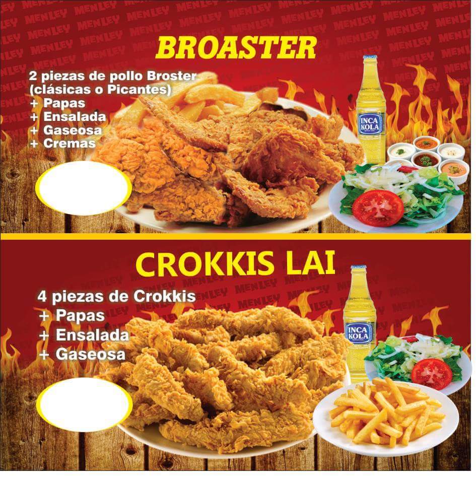 Menu Chicken's Men Ley-9