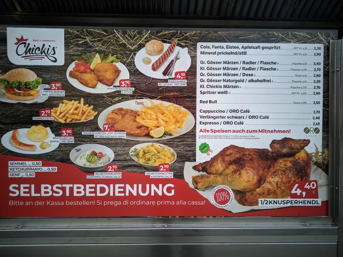 Menu Chickis Lienz-6