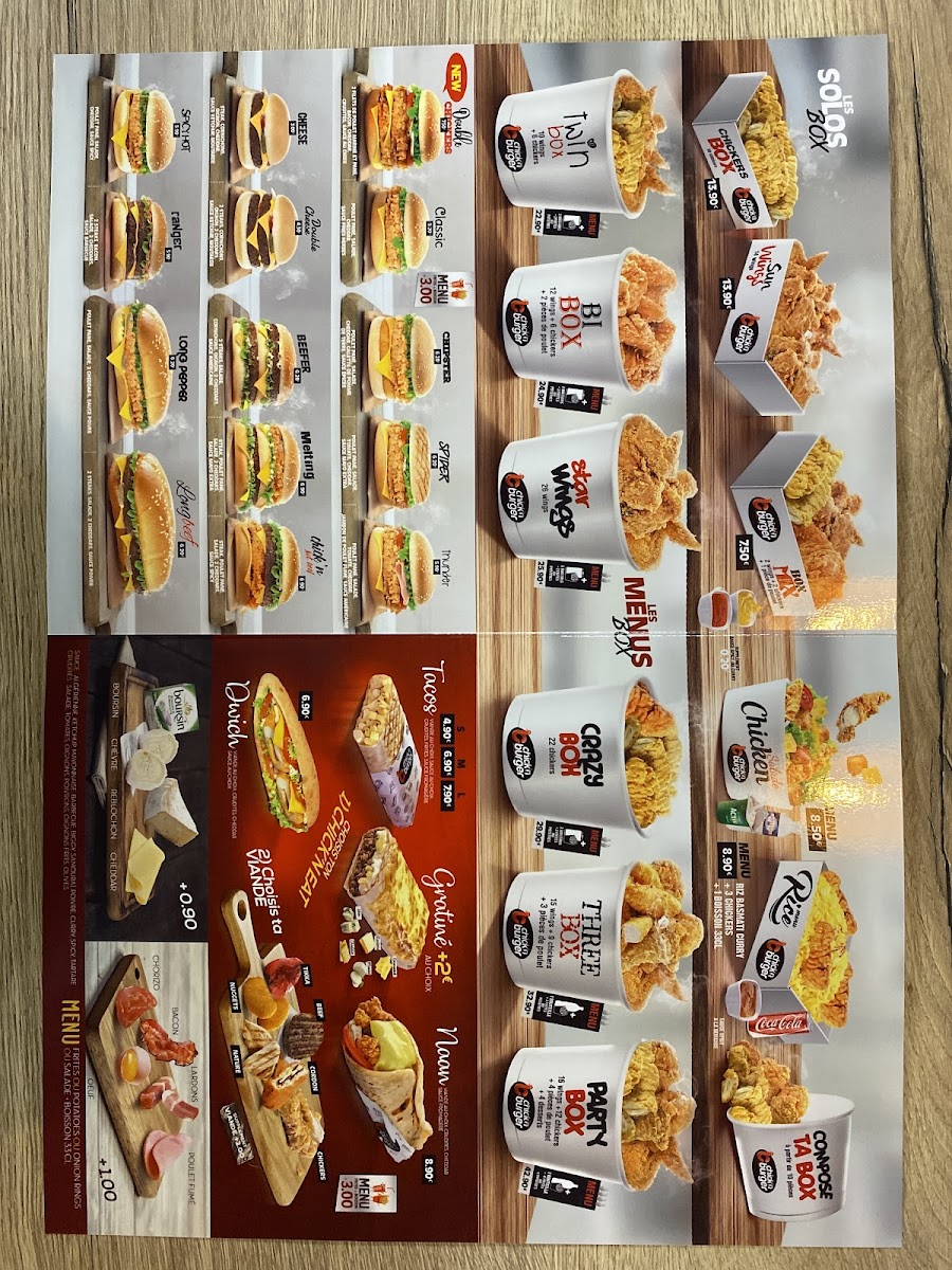 Menu Chick'n Burger Thonon-4