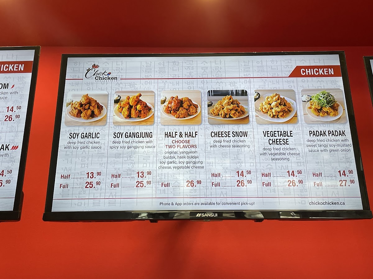 Menu Chicko Chicken Dunbar-7