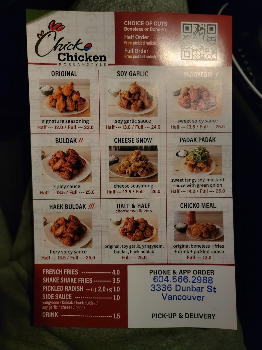 Menu Chicko Chicken Dunbar-9