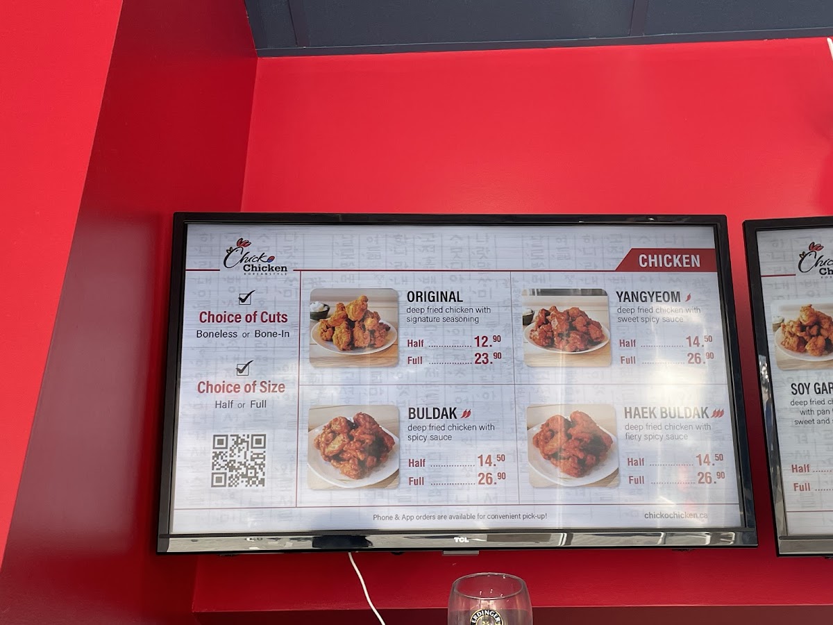 Menu Chicko Chicken (Market Crossing)-5