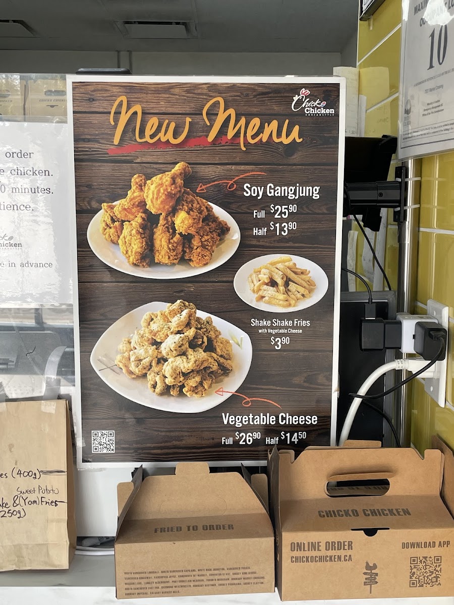 Menu Chicko Chicken (Market Crossing)-8