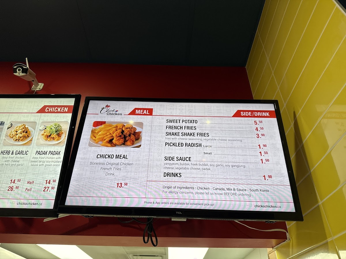 Menu Chicko Chicken (Market Crossing)-9