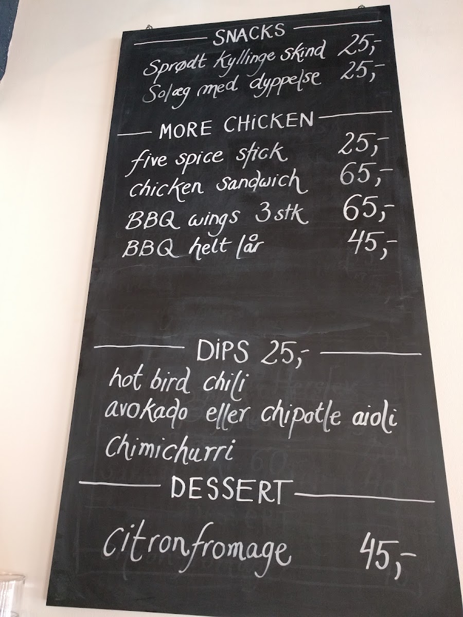 Menu Chicks By Chicks-1