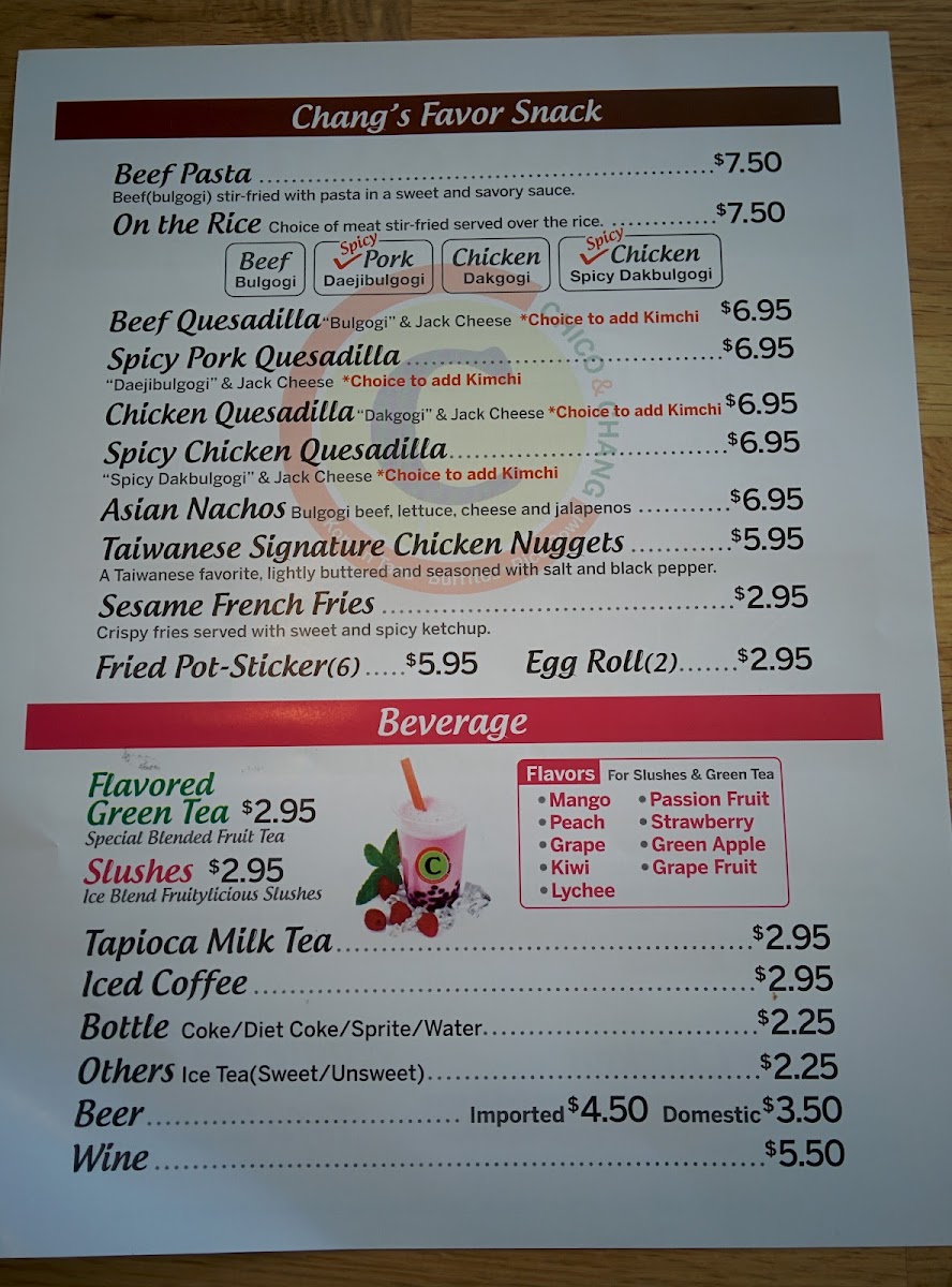 Menu Chico & Chang-9
