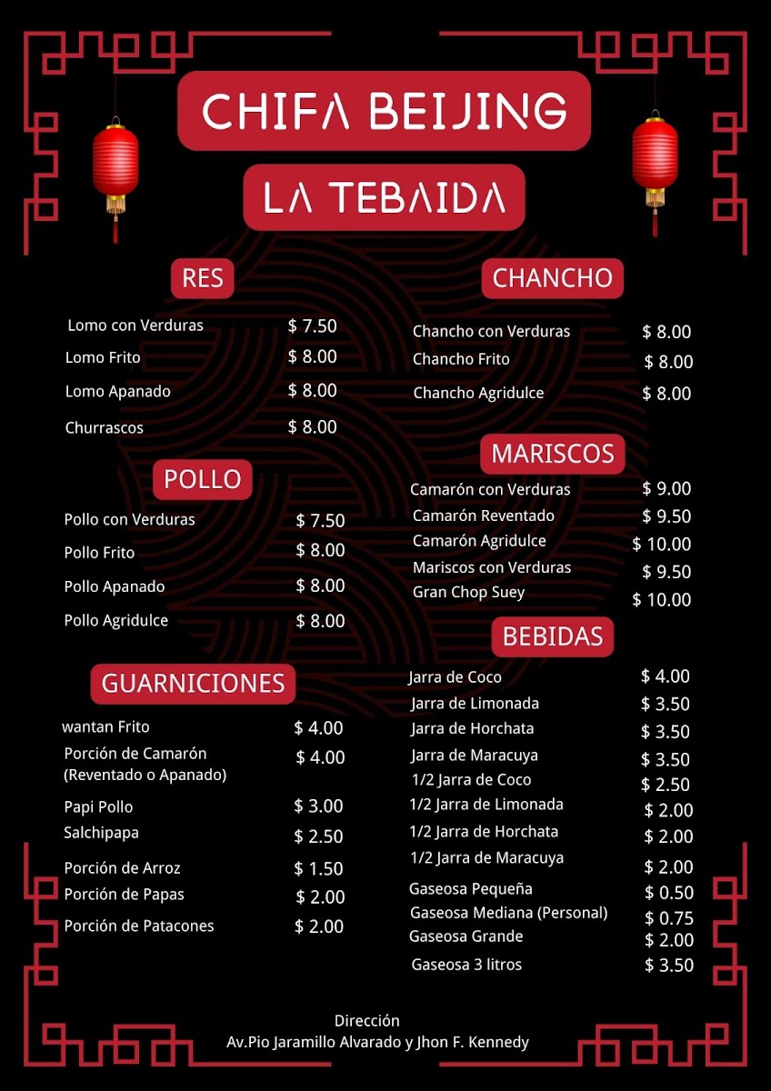 Menu Chifa Beijing La Tebaida-2