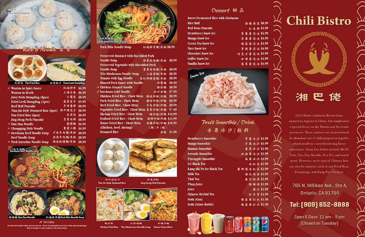 Menu Chili Bistro-10