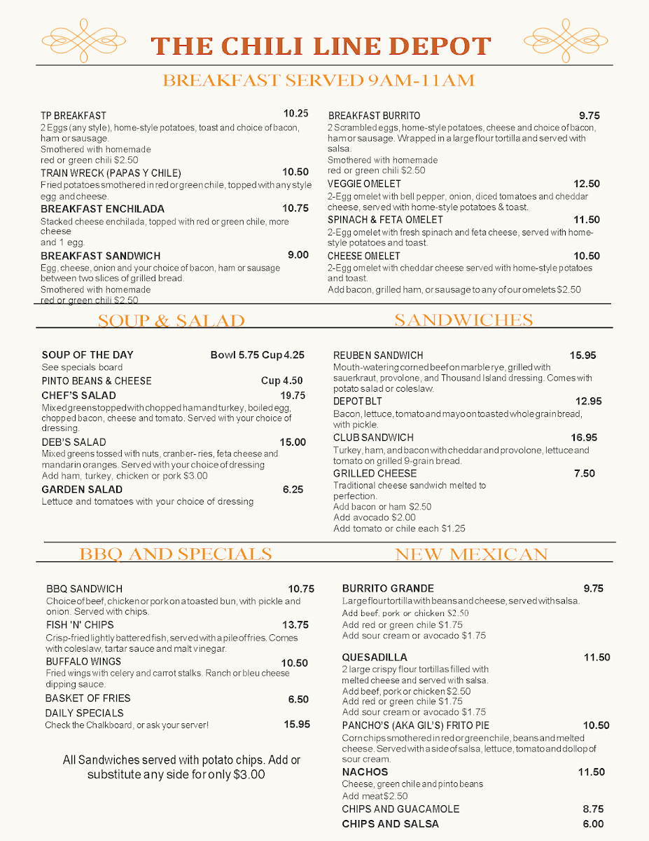 Menu Chili Line Depot-1