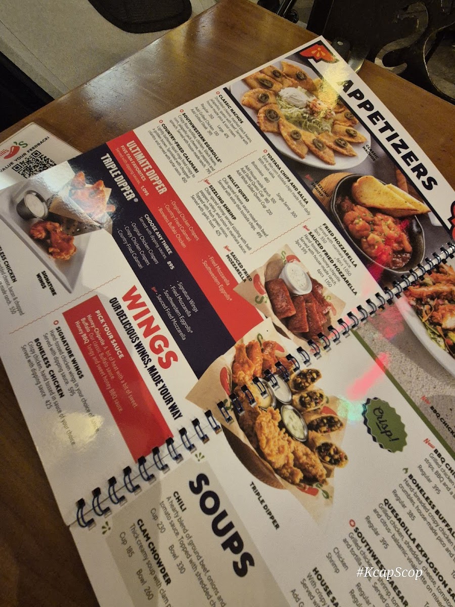 Menu Chili's Power Plant Mall-4