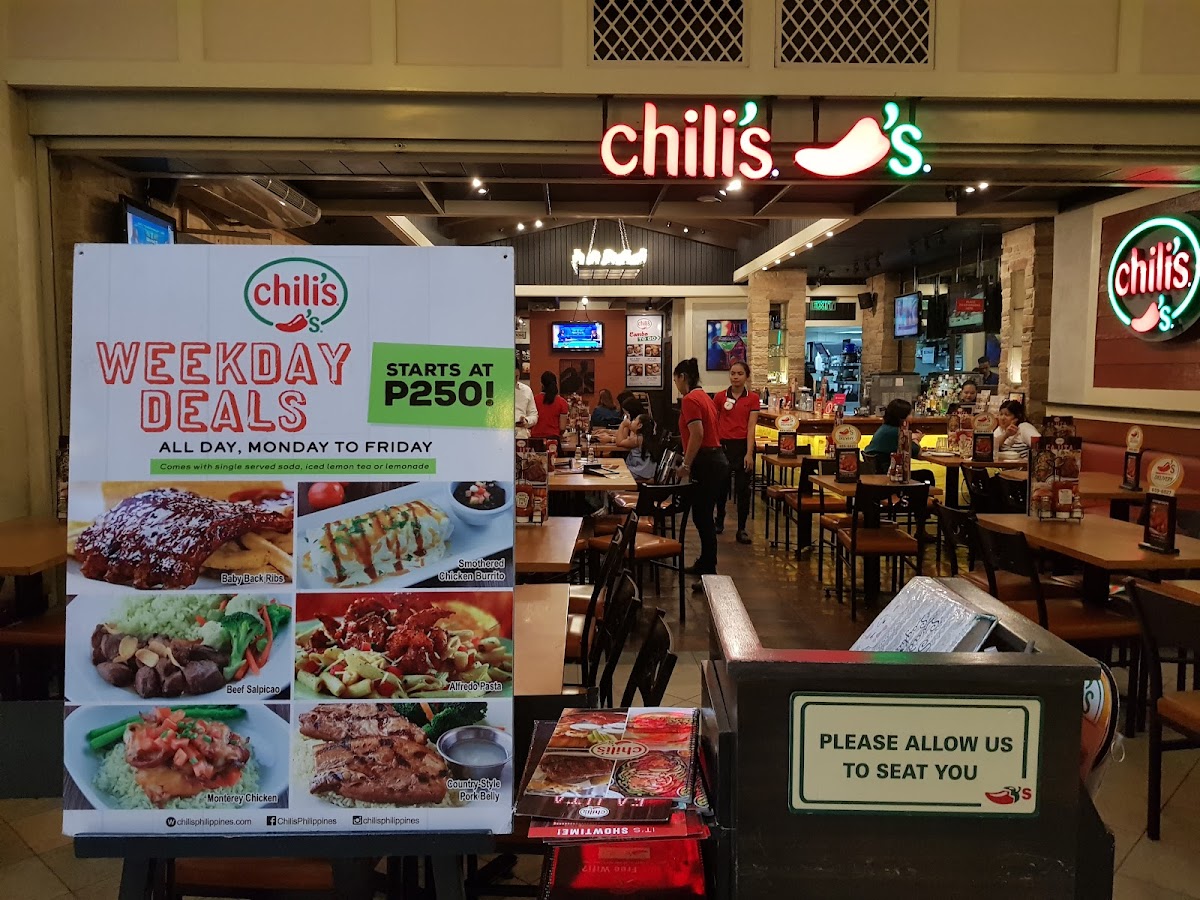 Menu Chili's Power Plant Mall-5