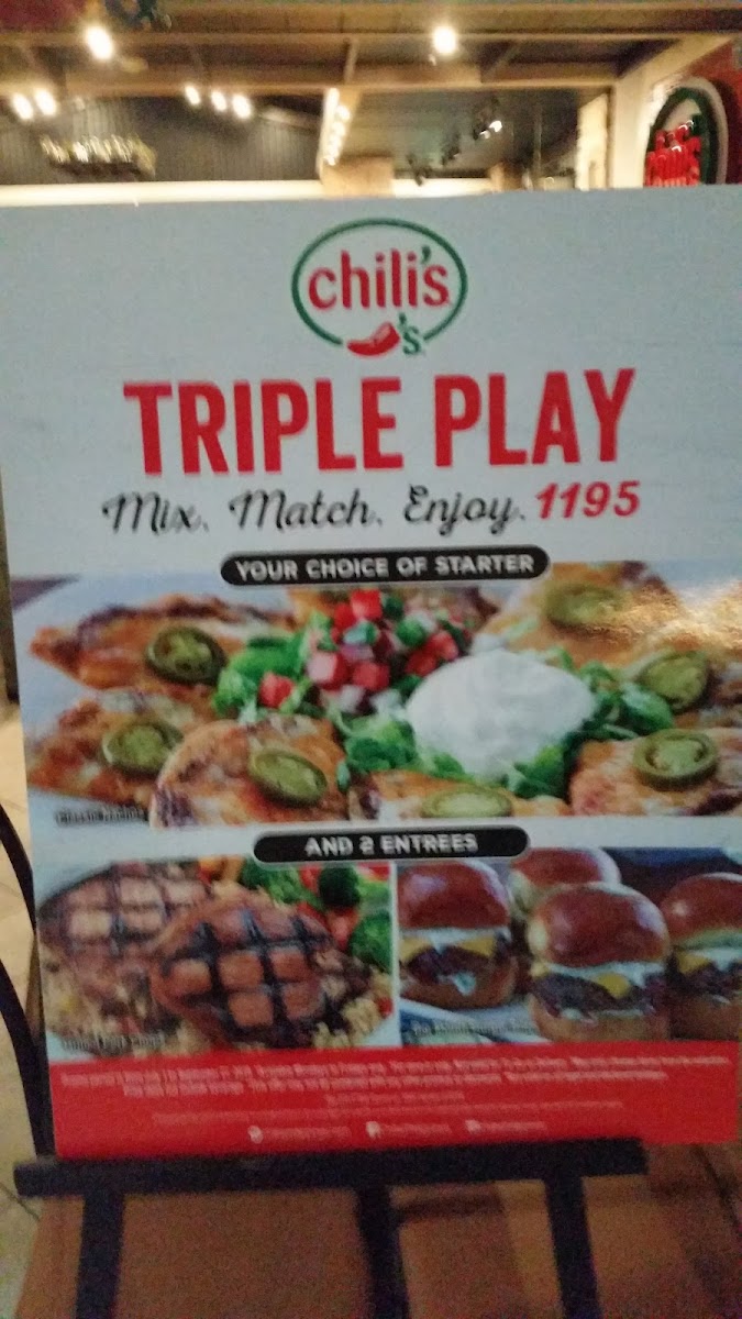 Menu Chili's Power Plant Mall-8