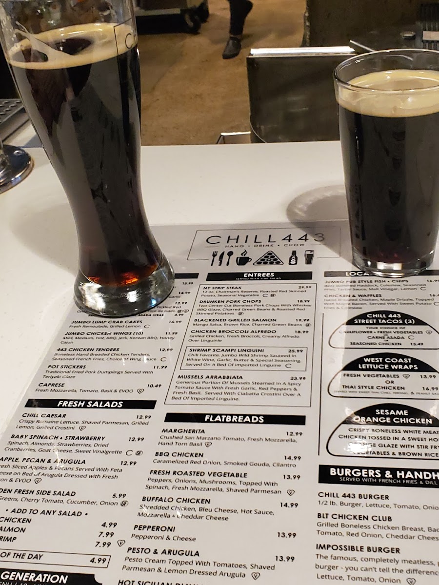 Menu Chill 443-3