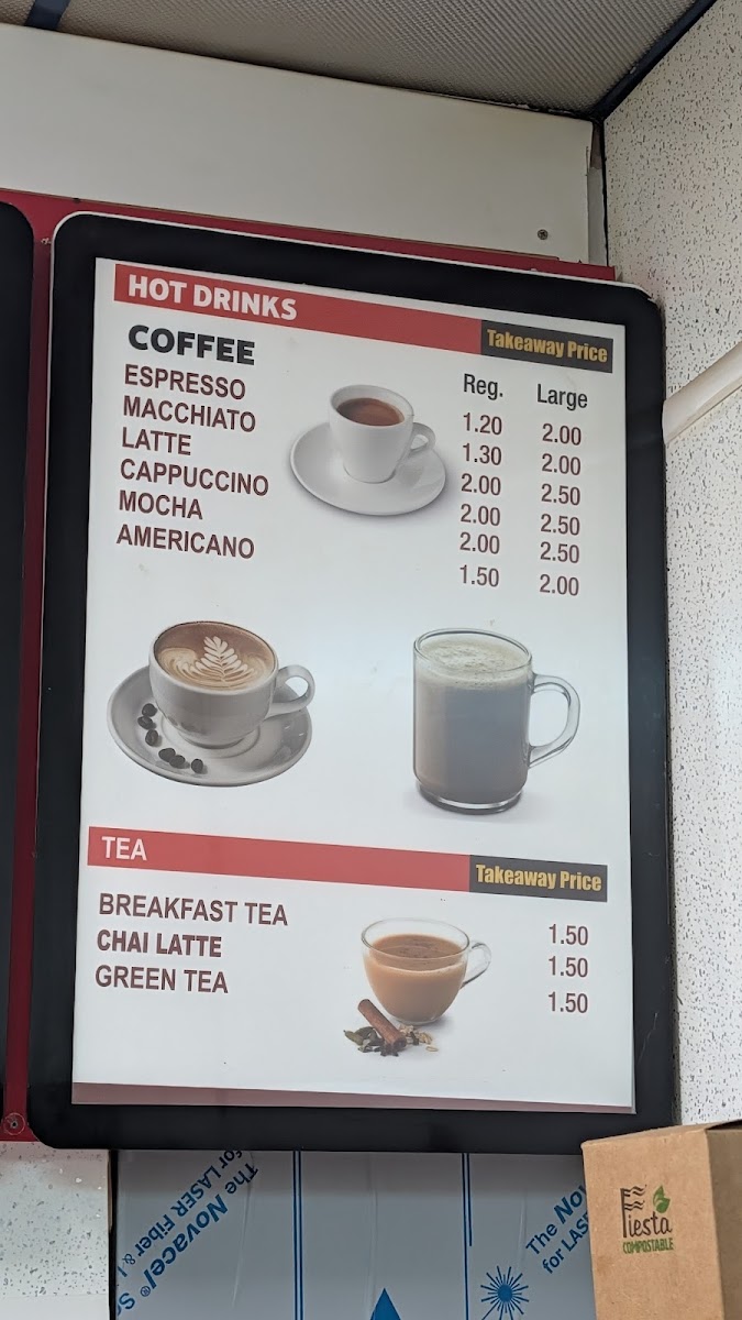 Menu Chilli Hot E13-5
