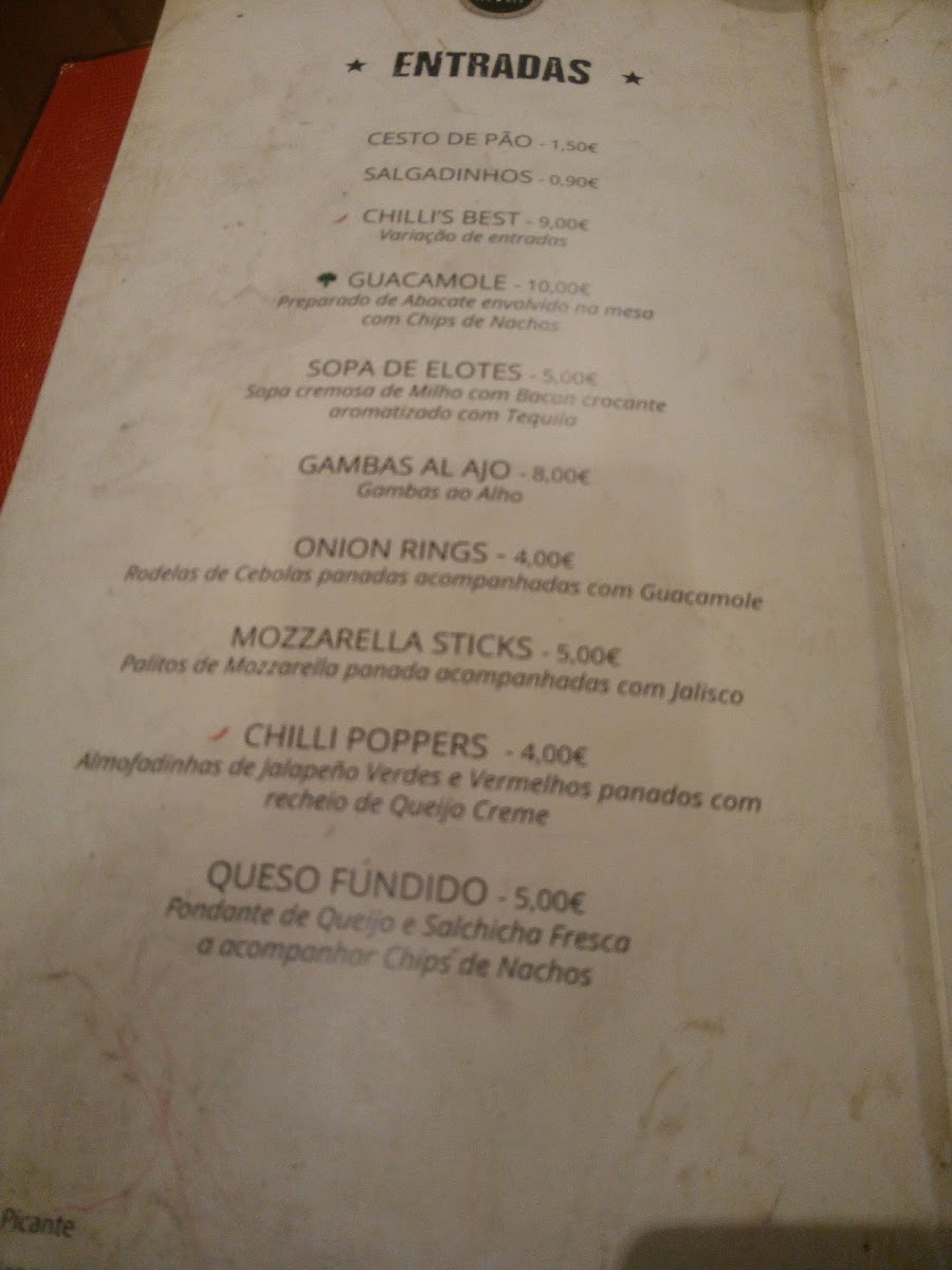 Menu Chillis - Tex Mex-2