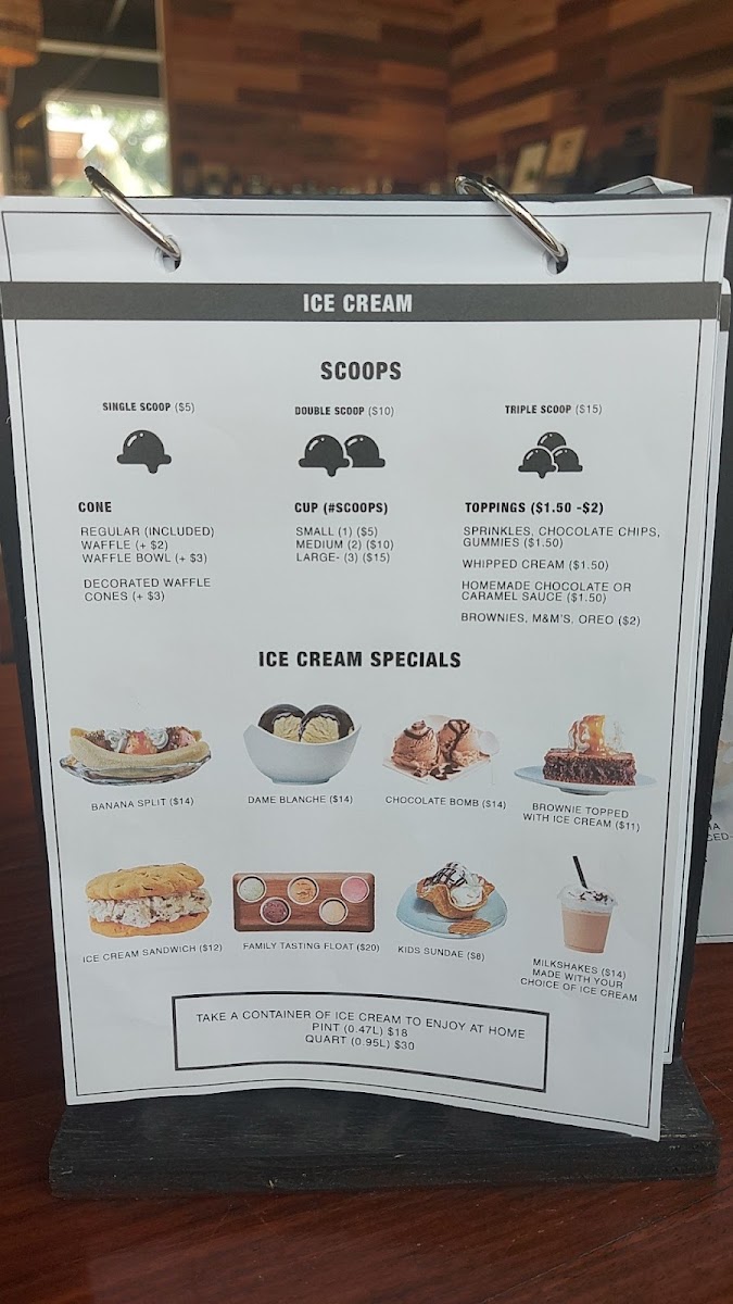 Menu Chillpoint Placencia - Ice Cream, Coffee & Wine Lounge-5