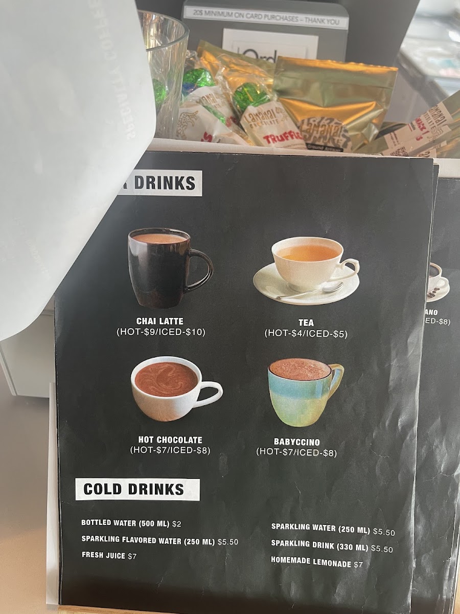 Menu Chillpoint Placencia - Ice Cream, Coffee & Wine Lounge-7