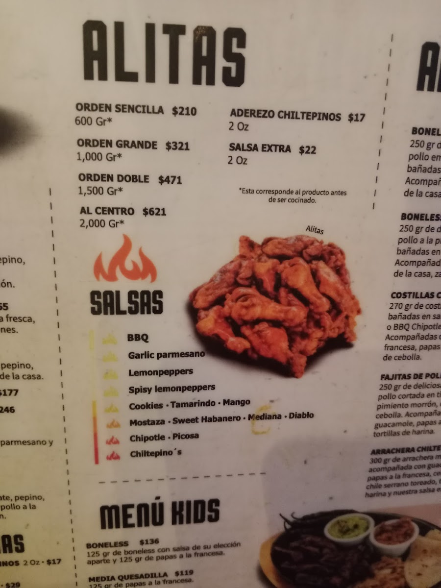 Menu Chiltepino's Wings Pabellón Misiones-3