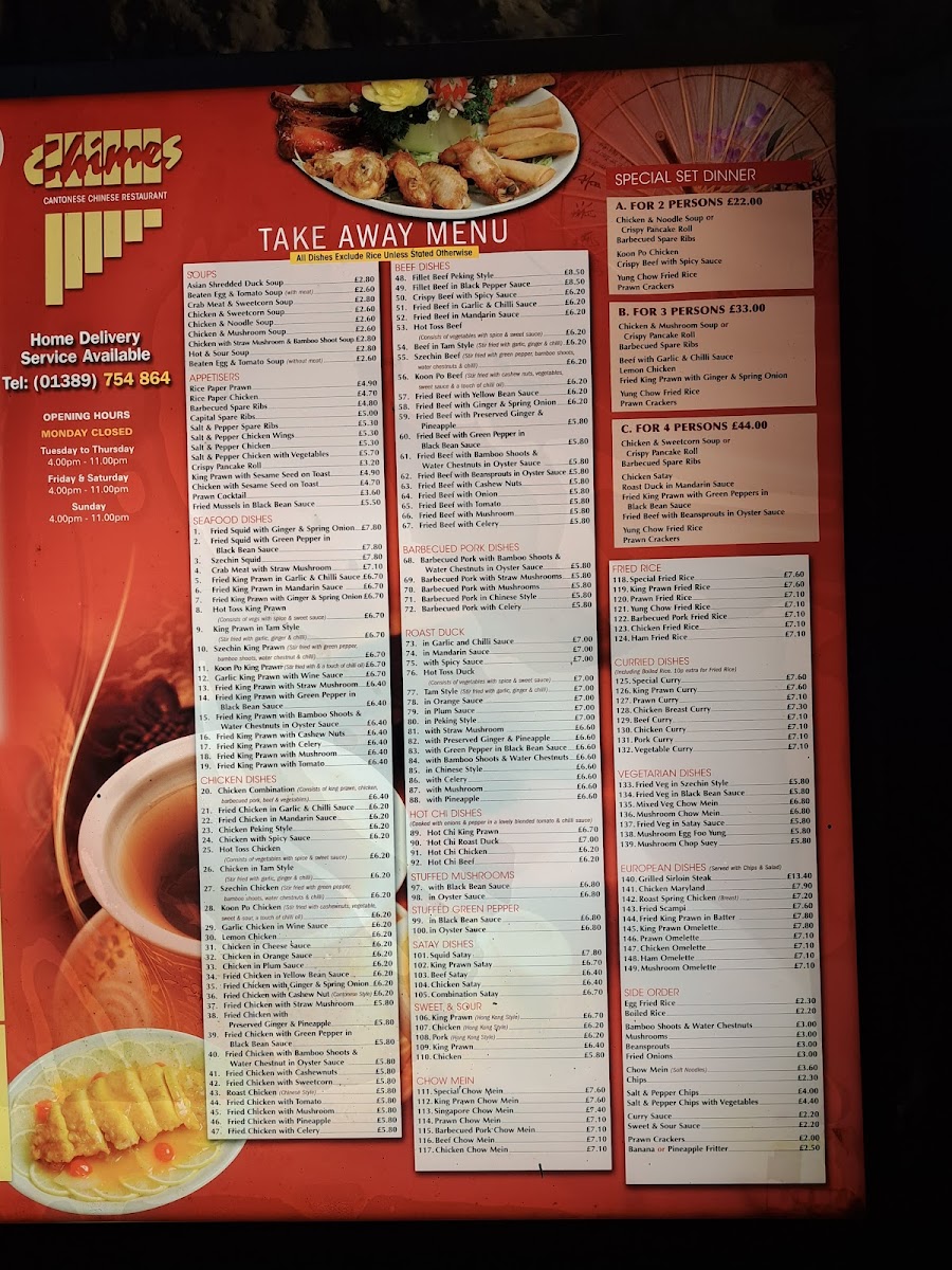 Menu Chimes-1