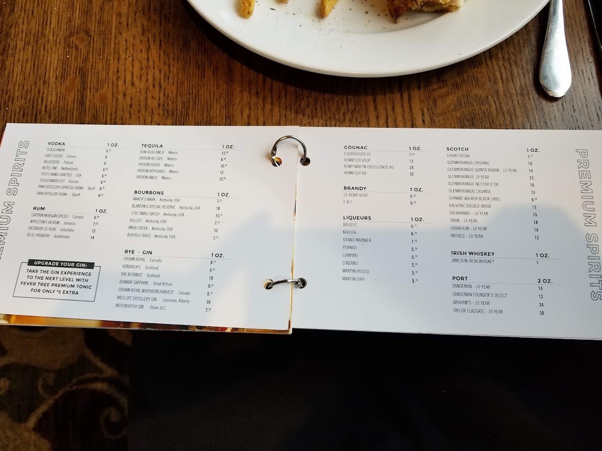 Menu Chimney Corner Lounge-10