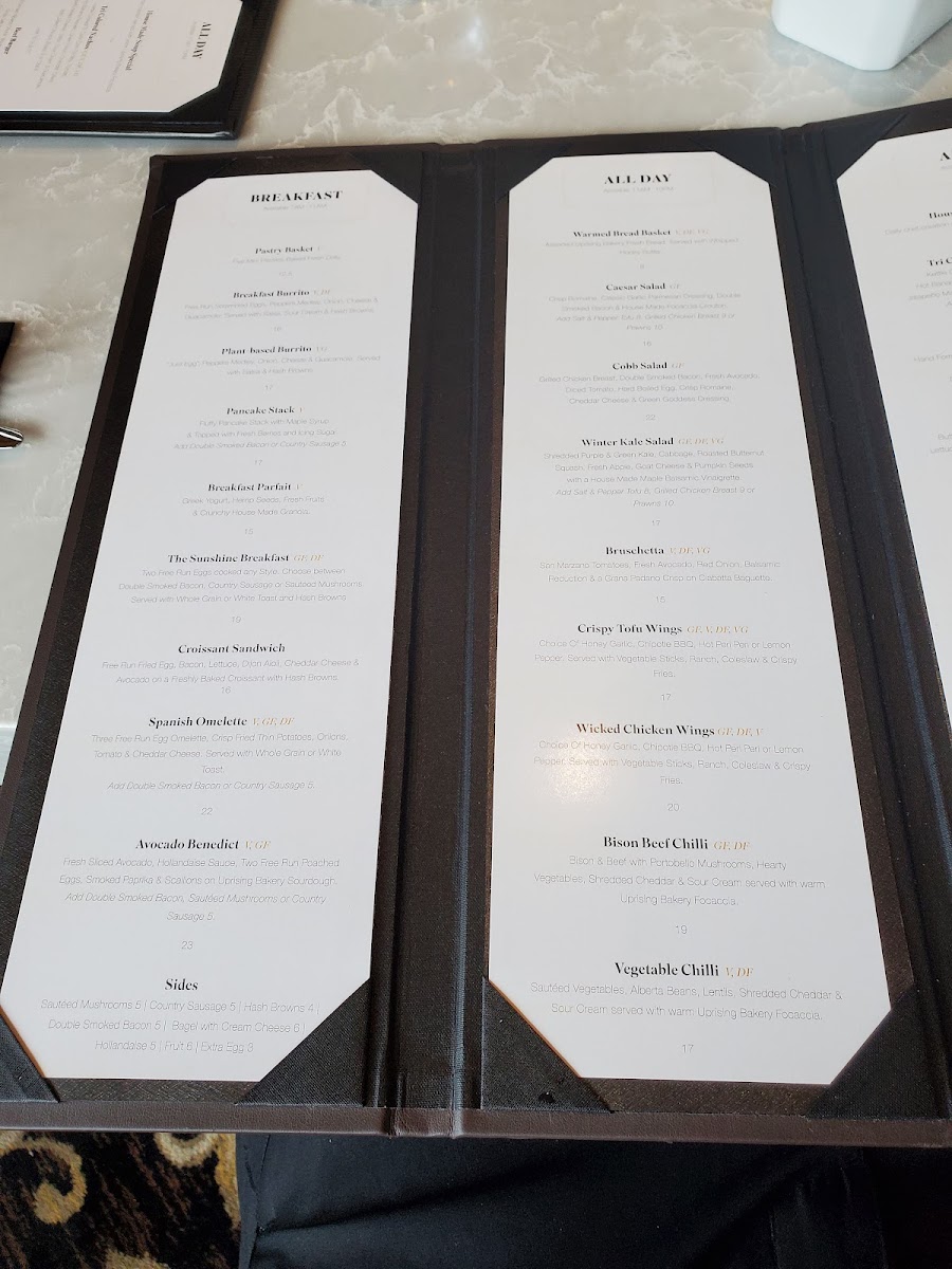 Menu Chimney Corner Lounge-2